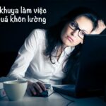 Thức khuya làm việc